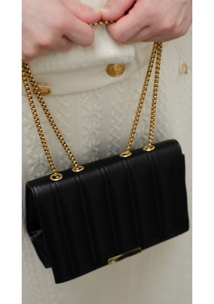 Gımosa Mahila Gold Zincir Askılı Mıknatıslı Kadın Çantası, Omuz Çantası, El Çantası, Zincir Askılı Çanta modelleri