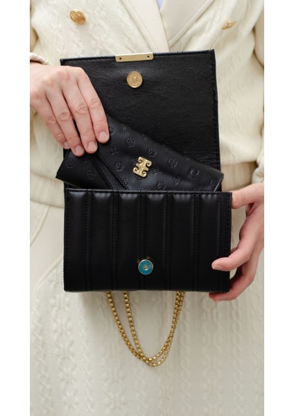 Gımosa Mahila Gold Zincir Askılı Mıknatıslı Kadın Çantası, Omuz Çantası, El Çantası, Zincir Askılı Çanta fırsatları