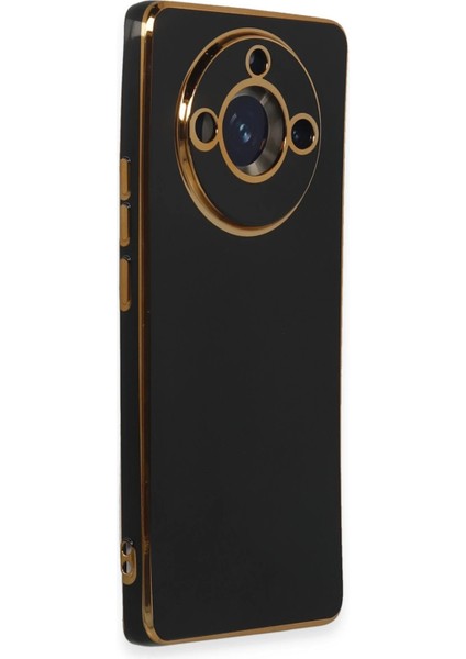 Realme 11 Pro Kılıf Volet Silikon - Siyah Bstmy