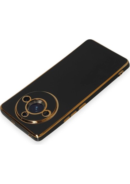 Realme 11 Pro Kılıf Volet Silikon - Siyah Bstmy