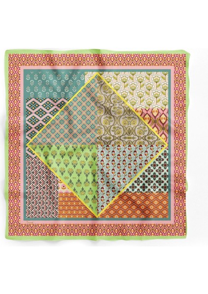 Kadın Otantik Desenli Fular Bandana