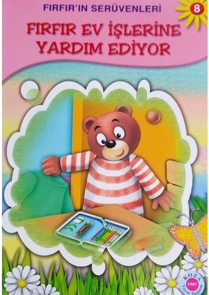 Fırfır Ev Işlerine Yardım Ediyor - Özgün Karaca (El Yazısı Baskısı)