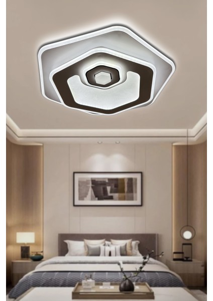 Trend Plafonyer Pleksi Ledli Avize