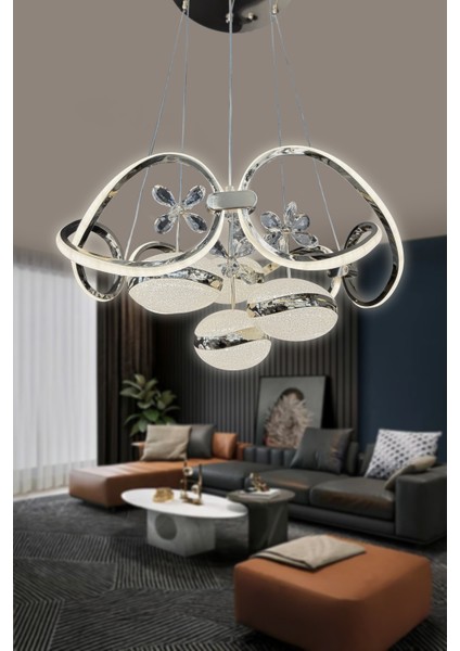 Lucia 4 Toplu Sarkıt Ithal LED Avize