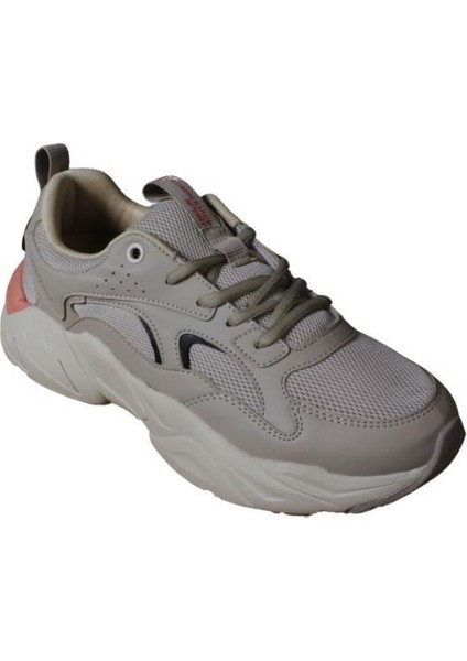 Kadın Beyaz Krem Fileli Comfort Kalın Taban Günlük Spor Ayakkabı fiyatları