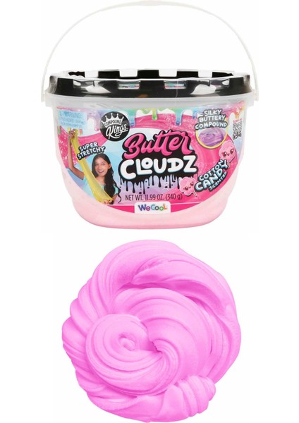 Butter Cloudz Slime 380GR. Pembe Slime: Pamuk Şeker Gibi Yumuşacık, Süper Esnek Eğlence! fiyatları