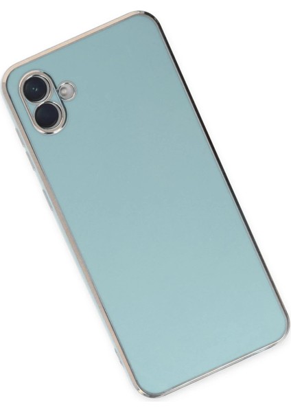 Samsung Galaxy A04 Kılıf Volet Silikon - Açık Yeşil Bstmy