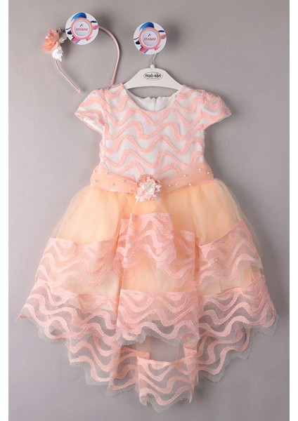 Kız Çocuk Elbise Ceketli Tüllü
