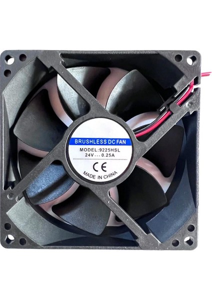 90X90X25 mm 9x9 24 Volt Fan