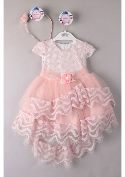 Kız Çocuk Elbise Ceketli Tüllü
