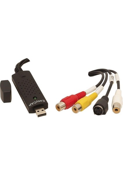 RCA Analog S-Video Ses Capture Card 720P Easycap USB 2.0
