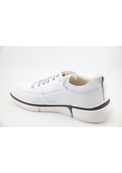 Marcomen 21115 Hakiki Deri Beyaz Erkek Günlük Ayakkabı modelleri
