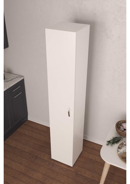 Efe Çok Amaçlı Mutfak Dolabı ,banyo Dolabı ,kiler Dolabı , 8 Gözlü Tek Kapaklı Dolap