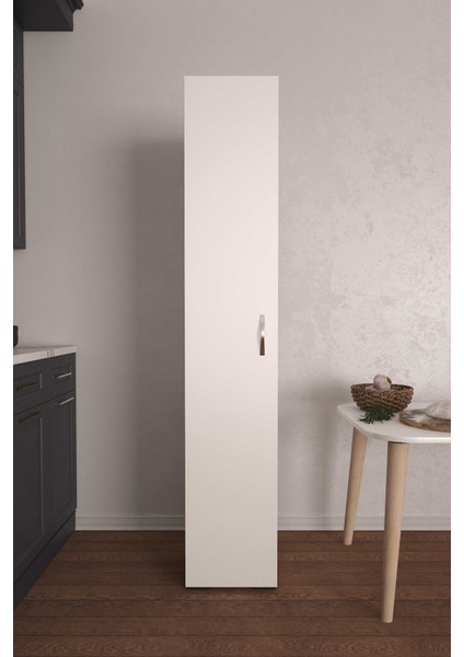 Efe Çok Amaçlı Mutfak Dolabı ,banyo Dolabı ,kiler Dolabı , 8 Gözlü Tek Kapaklı Dolap