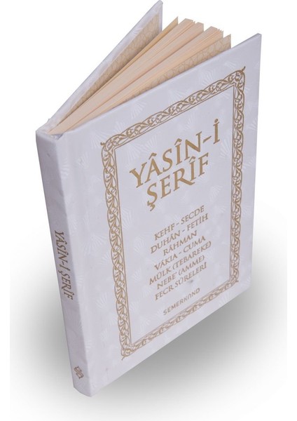 Yasini Şerif Cep Boy - Ciltli Beyaz Kapak