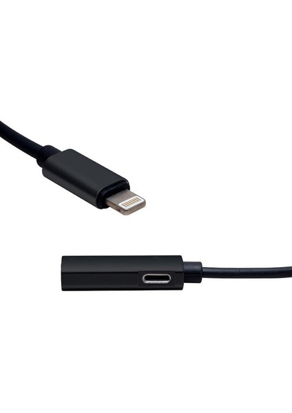 PM-3770 2in1 Lightning Girişli Şarj ve Kulaklık Çevirici Kablo
