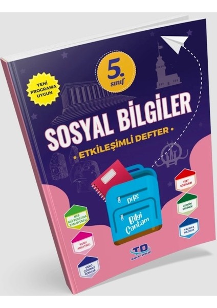 5. Sınıf Sosyal Bilgiler Etkileşimli Defter