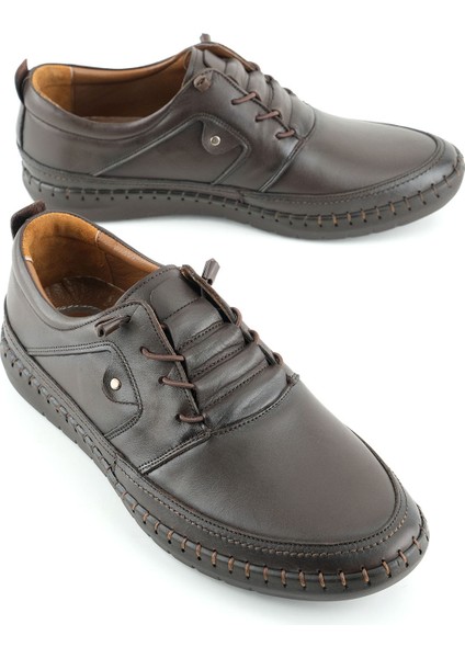 Erkek Yazlık Iç Dış Hakiki Deri Ortopedik Rahat Taban Bağcıklı Ayarlanabilir Günlük Klasik Ayakkabı modelleri