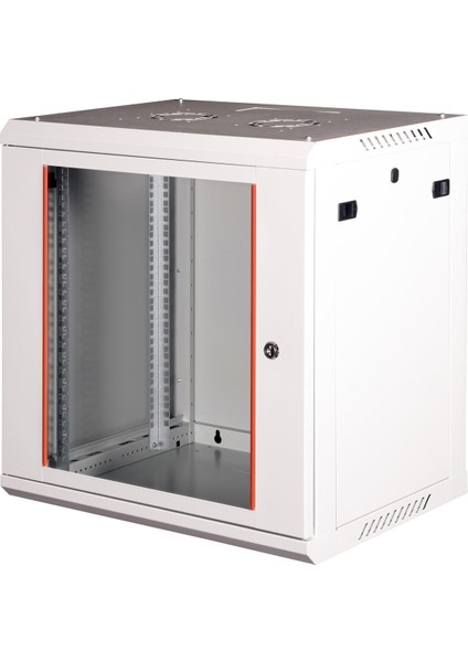 - 12U 19" Duvar Tipi Rack Kabinet – Genişlik: 600 mm | Derinlik: 600 mm – Açık Gri