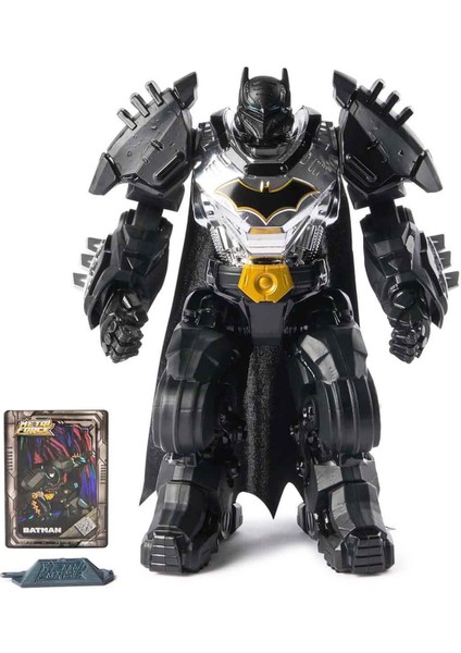 Dc Metal Force Batman Figürü 30 Cm: Eklemli Yapı ve Metalik Detaylarla Kusursuz Bir Batman Deneyimi!
