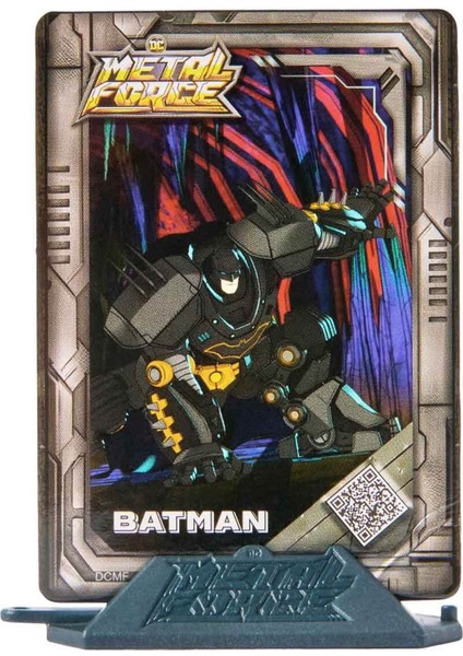 Dc Metal Force Batman Figürü 30 Cm: Eklemli Yapı ve Metalik Detaylarla Kusursuz Bir Batman Deneyimi!