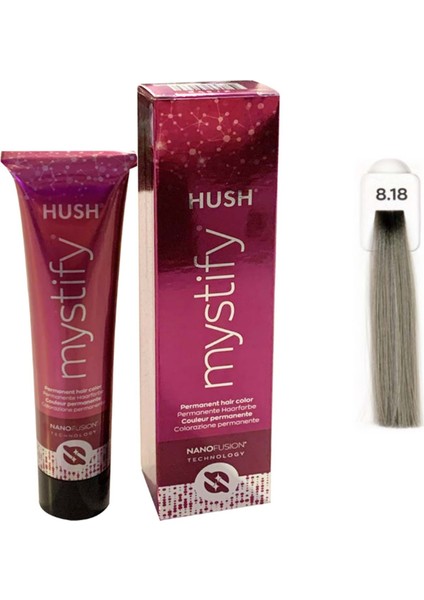 Mystıfy 60 ml 8.18 Açık Kumral Mat Küllü
