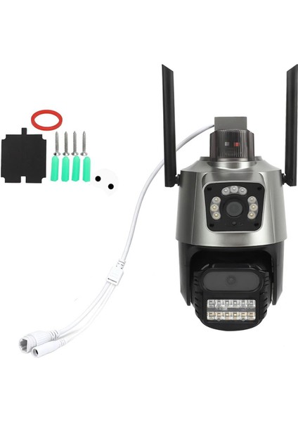 Powermaster PM-26197 1080P Wifi Poe Kamera 6 Mp Icsee Destekli Ip Güvenlik Kamerası Cep Telefonundan Izlenebilen modelleri