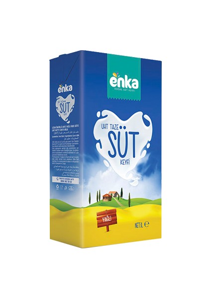 Yağlı Uht Süt 12 x 1 lt
