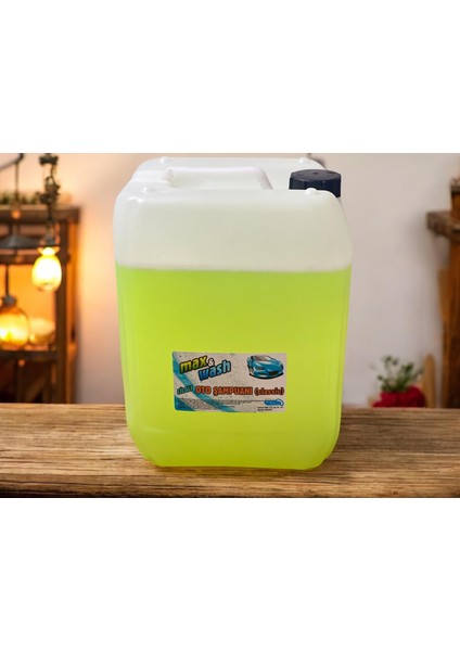 20 Kg.cilalı Oto Şampuanı Cilalı Oto Yıkama Köpüğü 1/60 Konsantre (eko-fırçasız)