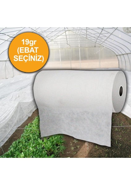 19 gr Agril Isı Don Perdesi, Zirai Don Kırağı Örtü