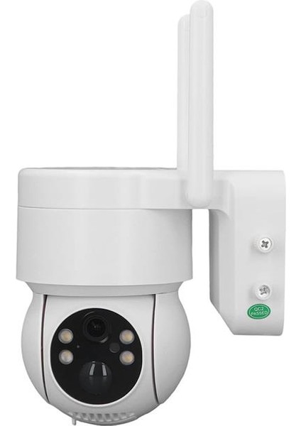 Powermaster PM-26196 Solar Güneş Panelli Dış Mekan Wifi Kamera 4mp 1080P Icsee Uygulama Destekli