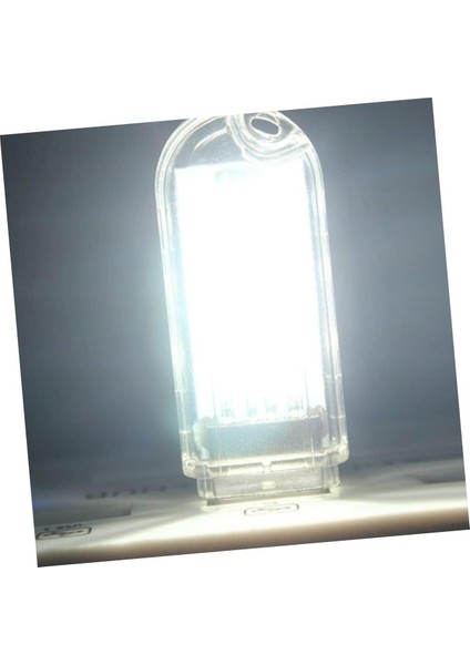 Güncelçarşı 2 Adet Taşınabilir 3 LED USB Lamba, Mini Gece Lambası, Kitap Okuma Lambası, Loş Ortam Işığı