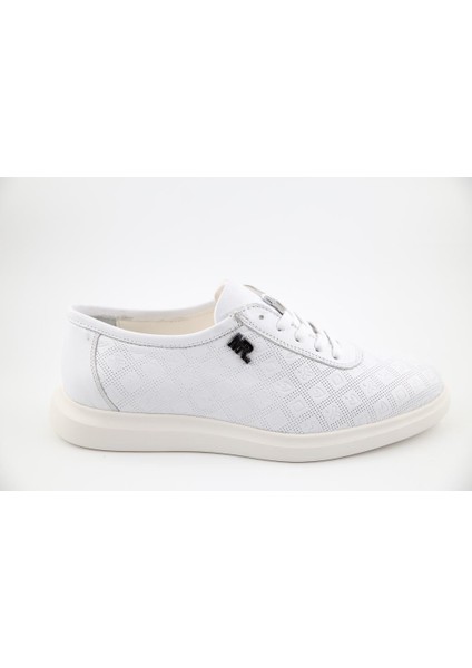 Marcomen 21202 Hakiki Deri Beyaz Erkek Günlük Ayakkabı