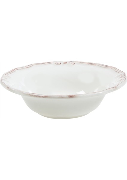 Ekru 6 Lı Kase Seti -15CM