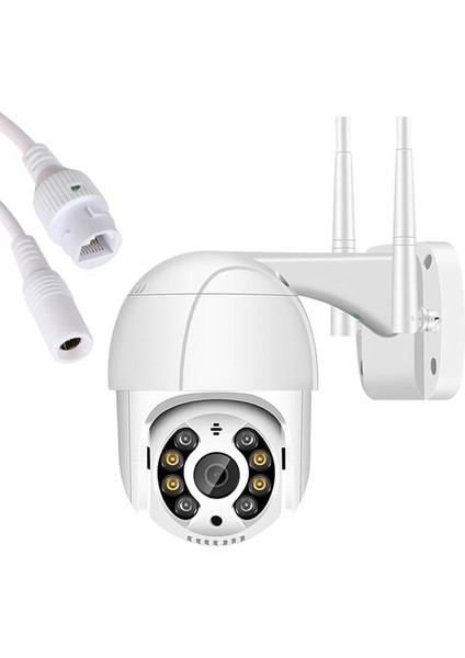 Powermaster PM-26198 Dış Mekan Wifi/poe Ethernet Kamera 4mp 1080P Icsee