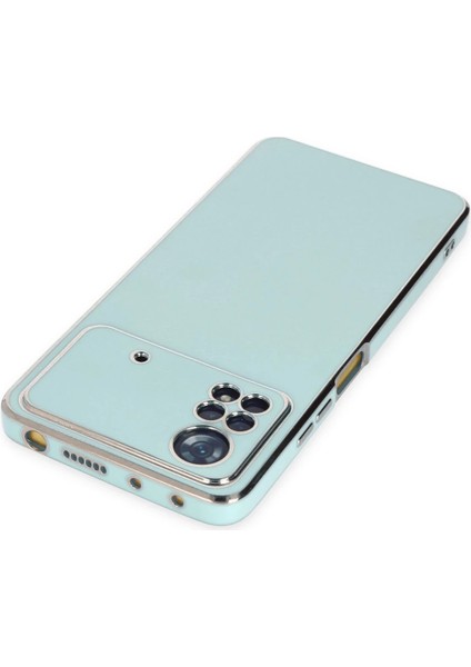 Xiaomi Poco X4 Pro 5g Kılıf Volet Silikon - Açık Yeşil Bstmy