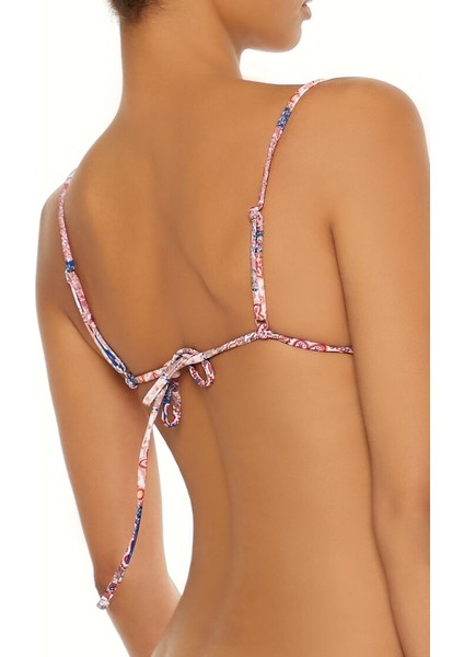 Desenli Üçgen Bikini Üstü fırsatları