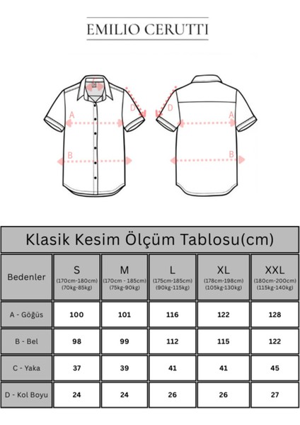 Beyaz Desenli Klasik Kesim Kısa Kollu Erkek Gömlek fiyatları
