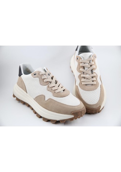 Marcomen 21466 Hakiki Deri Bej Erkek Günlük Ayakkabı fırsatları