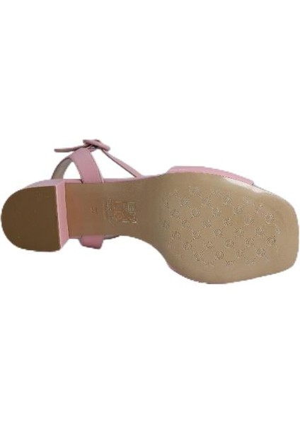 Hakiki Deri Rose Sandalet Topuklu 4183 27 V5 fırsatları