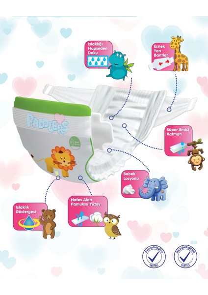Bebek Bezi 7 Numara XX-Large 54 Adet (20-30 kg) Ekstra Fırsat Paketi