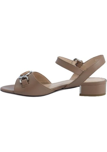 Hakiki Deri Bıskuvı Sandalet Topuklu 4652 156 fiyatları