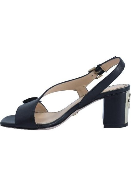 Hakiki Deri Sıyah Sandalet Topuklu 1918 30 V1 fiyatları