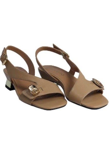 Hakiki Deri Toprak Sandalet Topuklu 544 16 modelleri