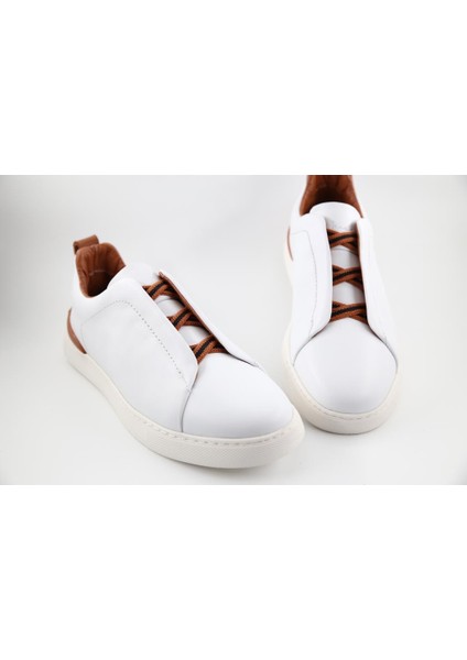 Marcomen 21474 Hakiki Deri Beyaz Erkek Günlük Ayakkabı fırsatları