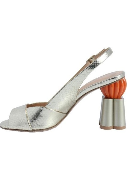 Hakiki Deri Altın Sandalet Topuklu 319 255 fiyatları