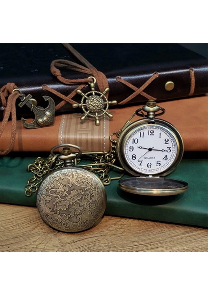 Vintage Tasarım Köstekli Saat - MCT5563-2762