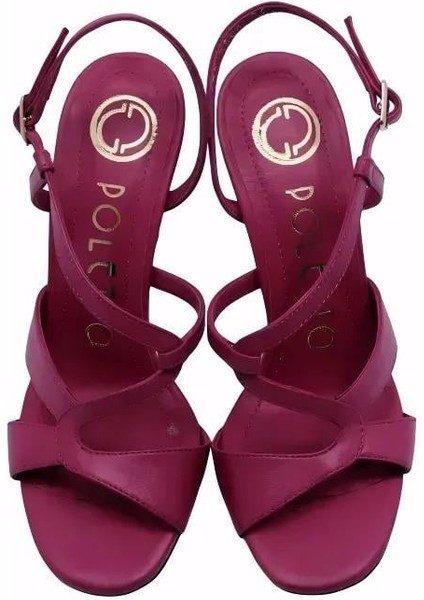 Hakiki Deri Fusya Sandalet Topuklu 6564 220 modelleri