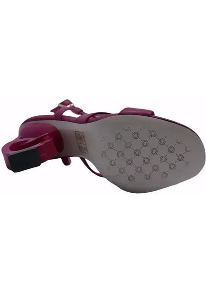 Hakiki Deri Fusya Sandalet Topuklu 6564 220 fırsatları