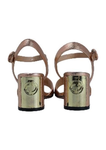 Hakiki Deri Bakır Sandalet Topuklu 4183 27 V3 indirimleri